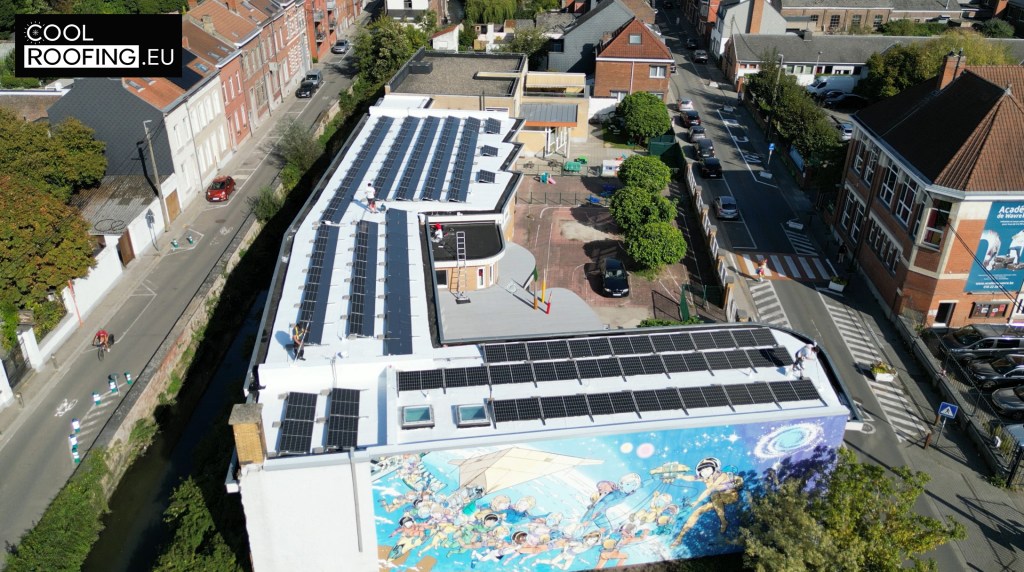 Cool Roofing zonnepanelen panneaux solaire
